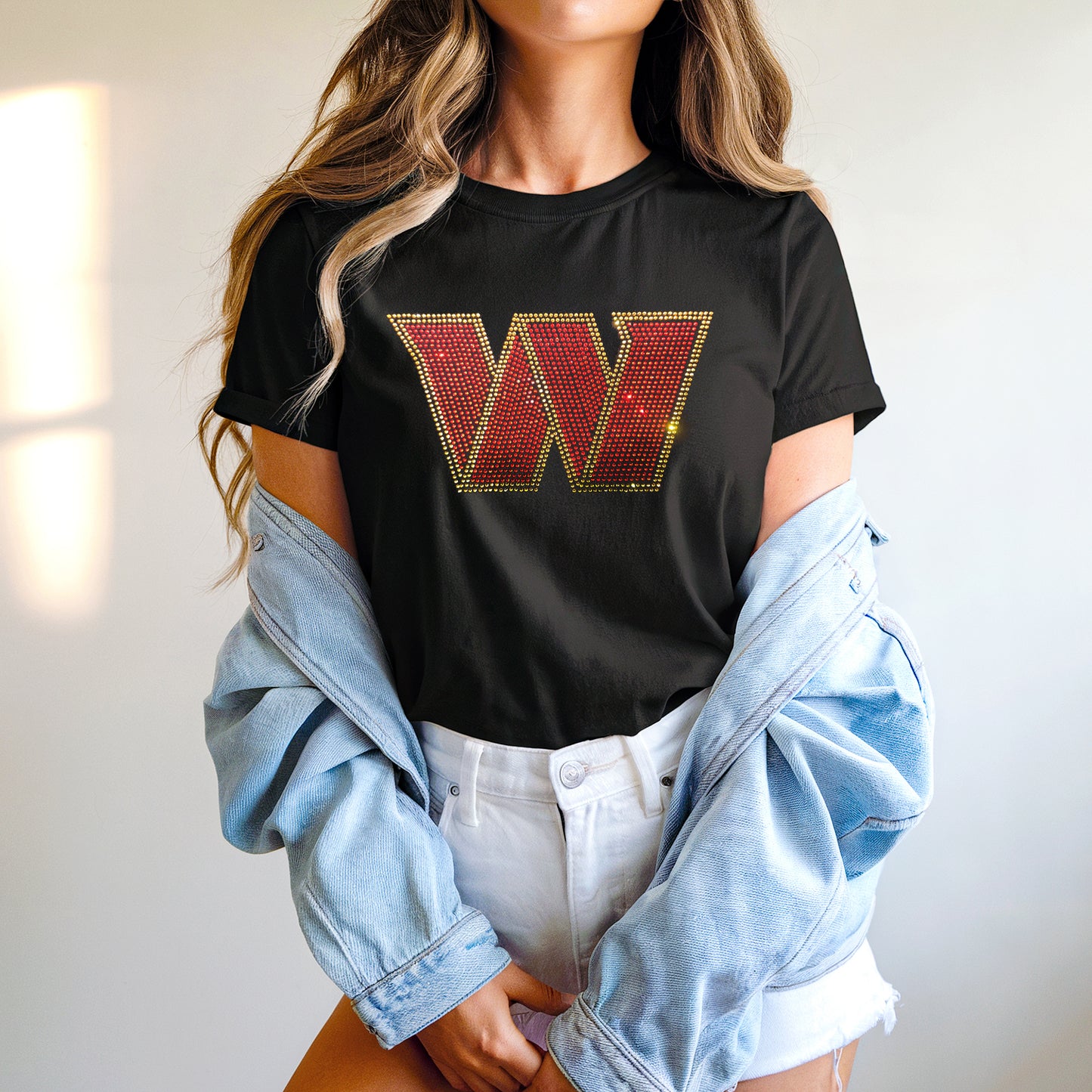 Washington Commanders Rhinestone T-shirt