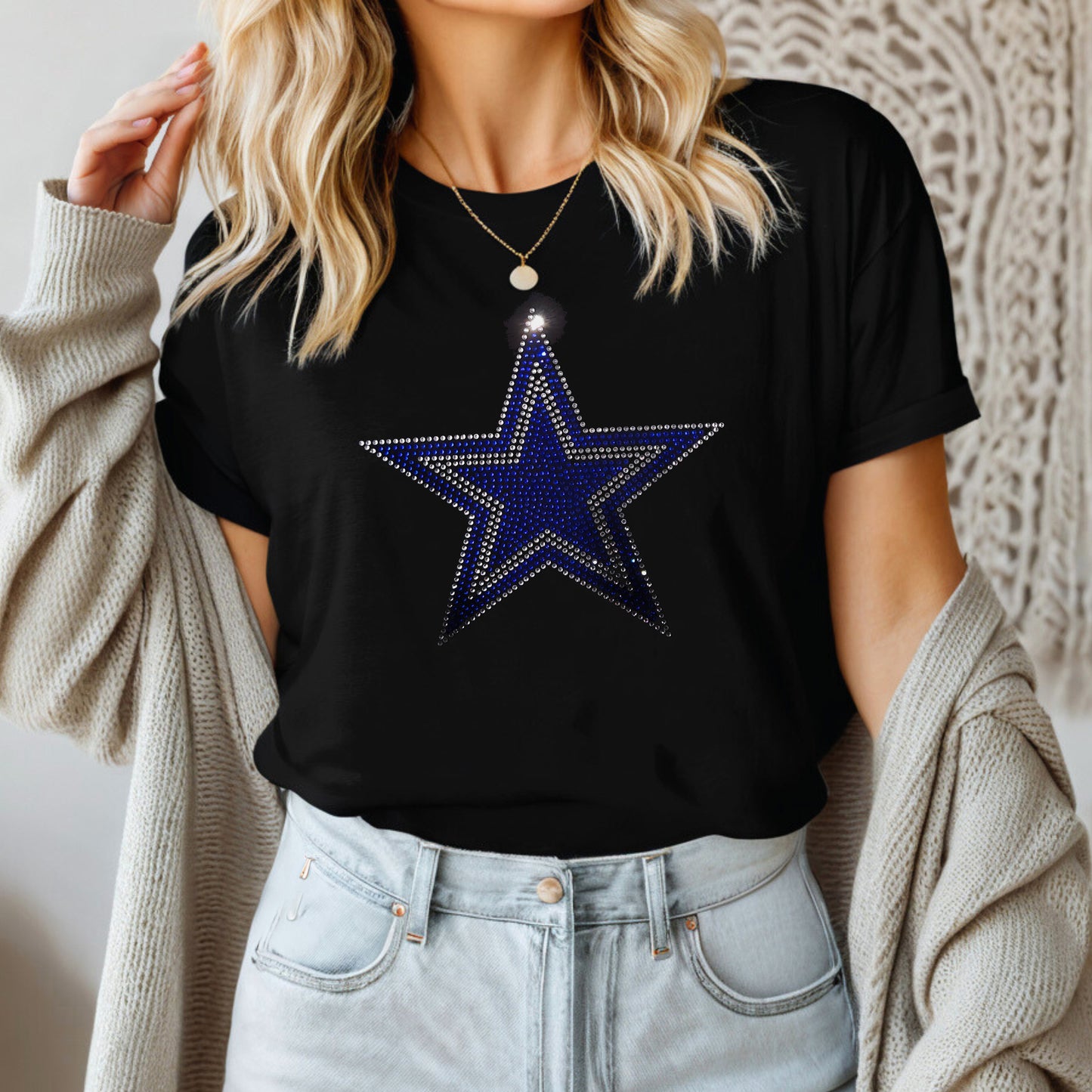 Dallas Cowboys Rhinestone T-shirt