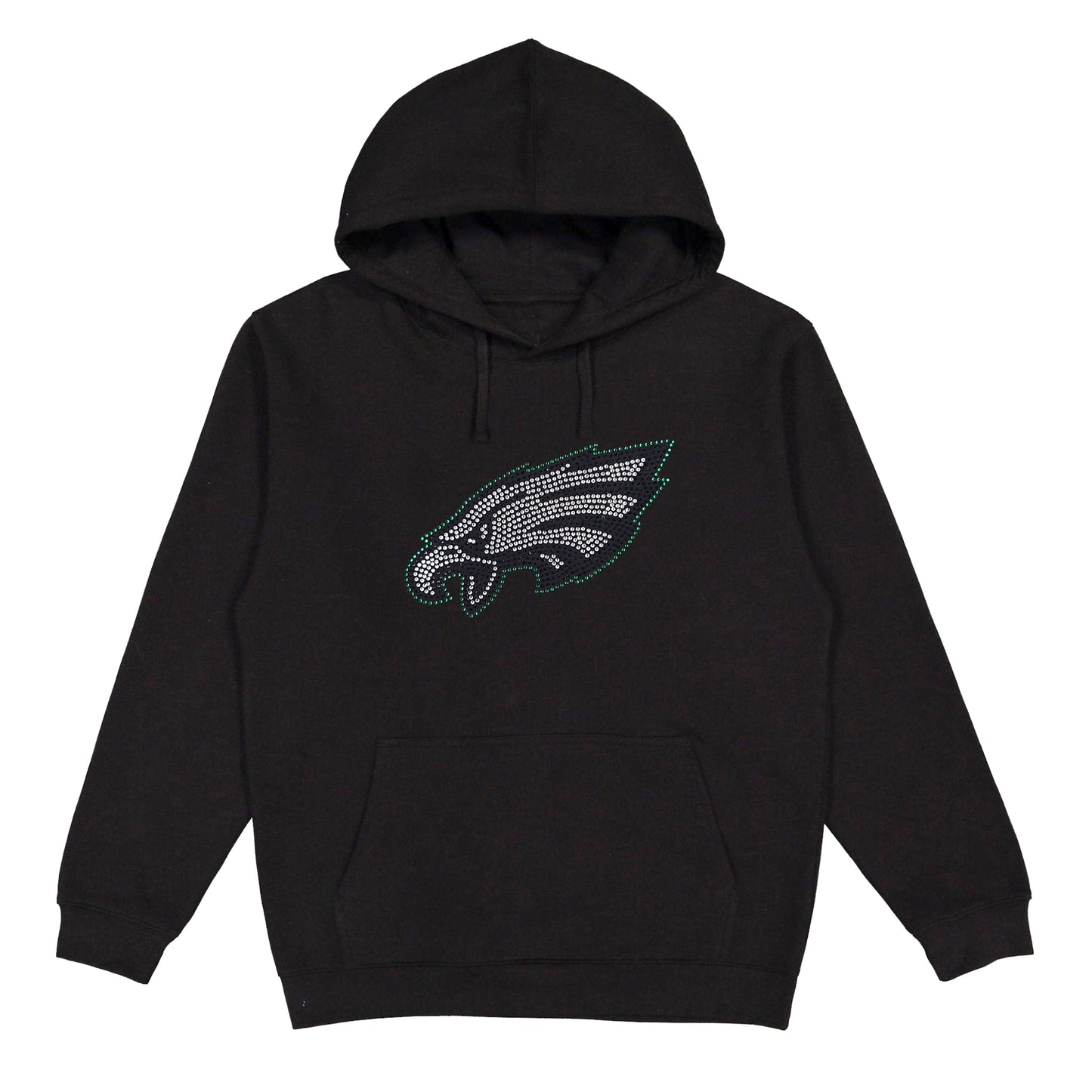 Philadelphia Eagles Rhinestone Hoodie