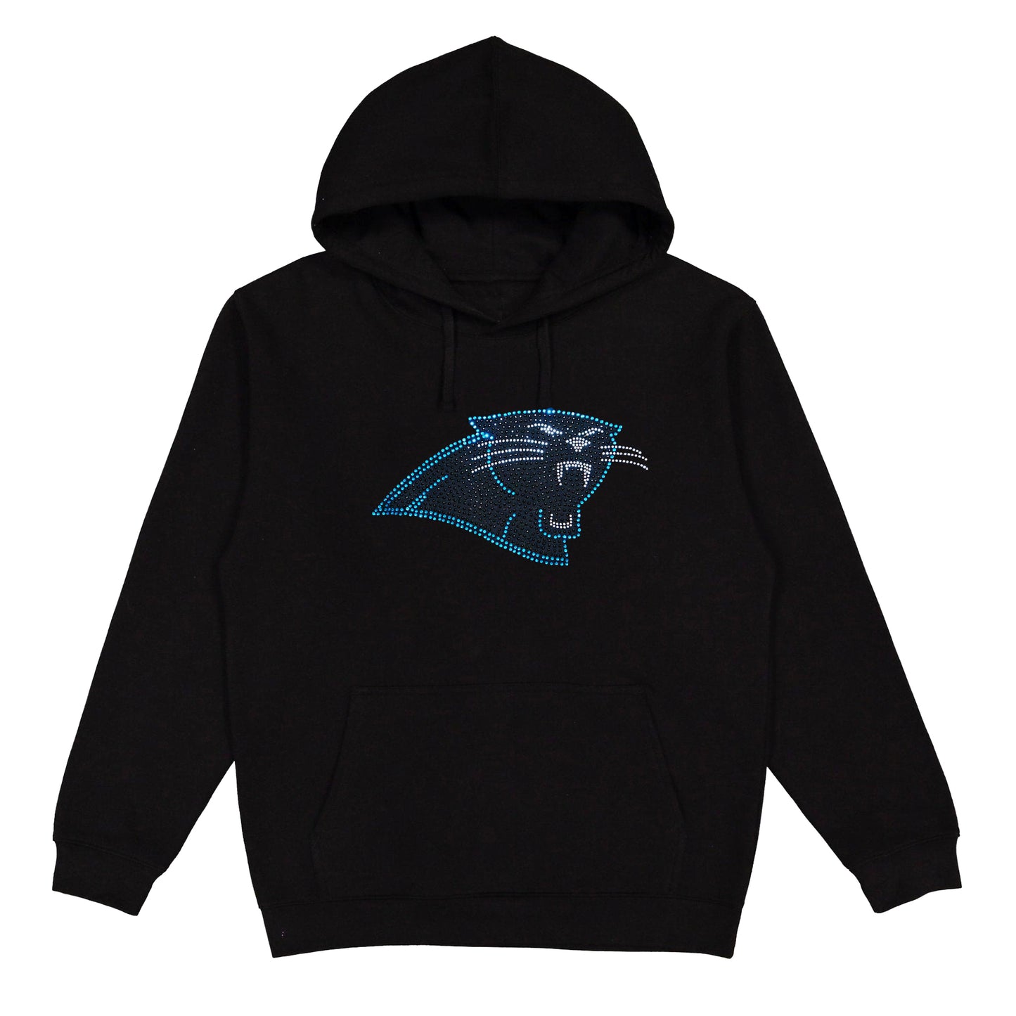 Carolina Panthers Rhinestone Hoodie