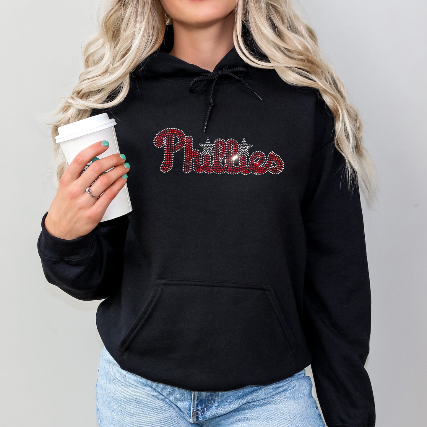 Philadelphia Phillies Rhinestone Hoodie