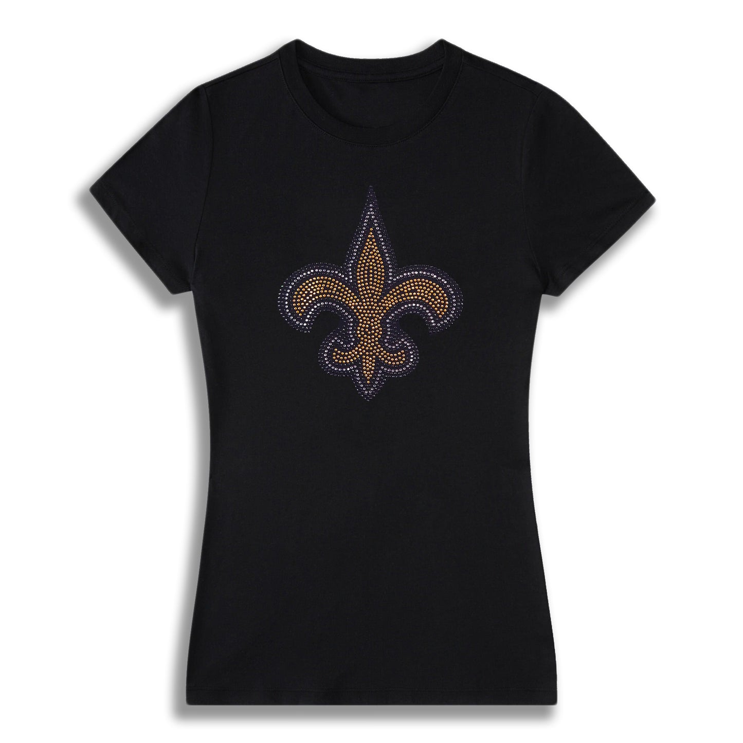 New Orleans Saints Rhinestone T-shirt
