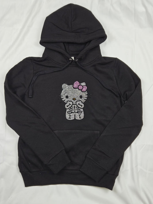 Halloween Hello Kitty Rhinestone Hoodie