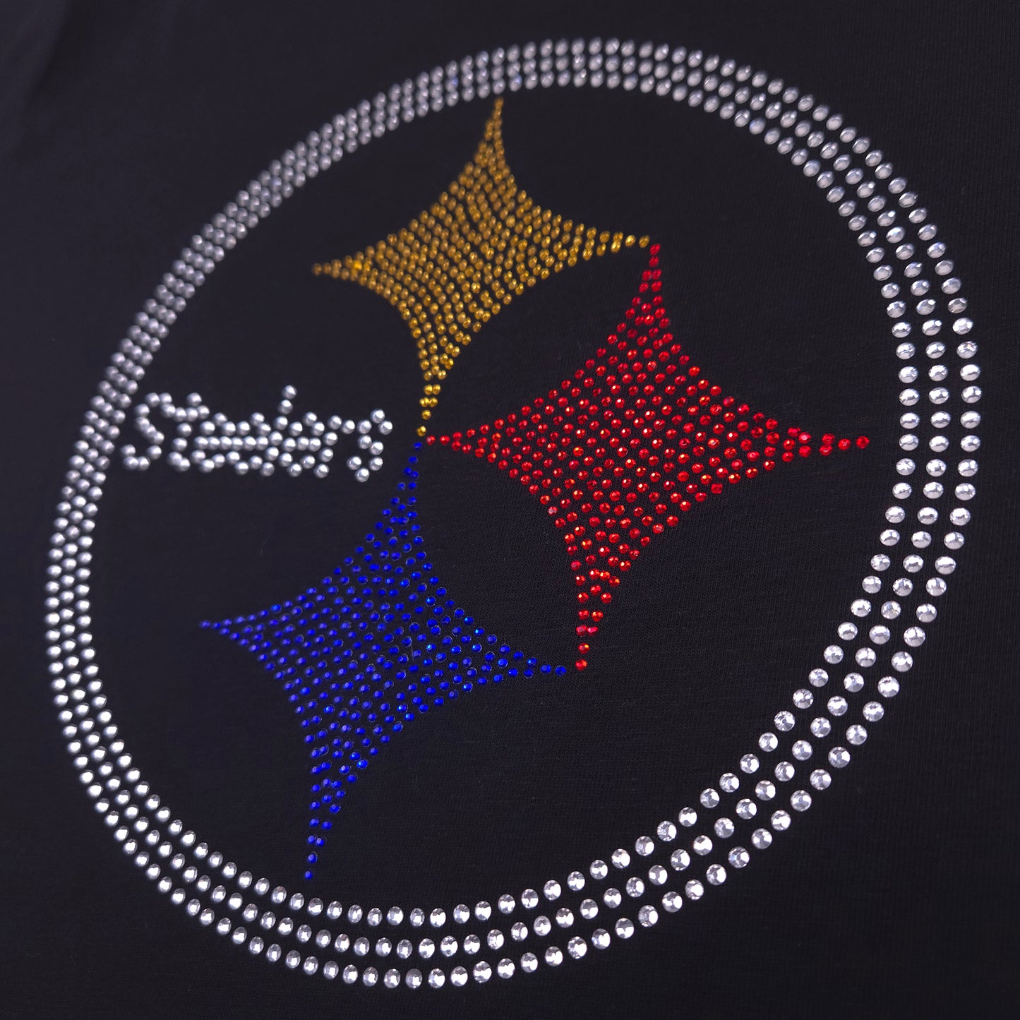 Pittsburgh Steelers Rhinestone T-shirt