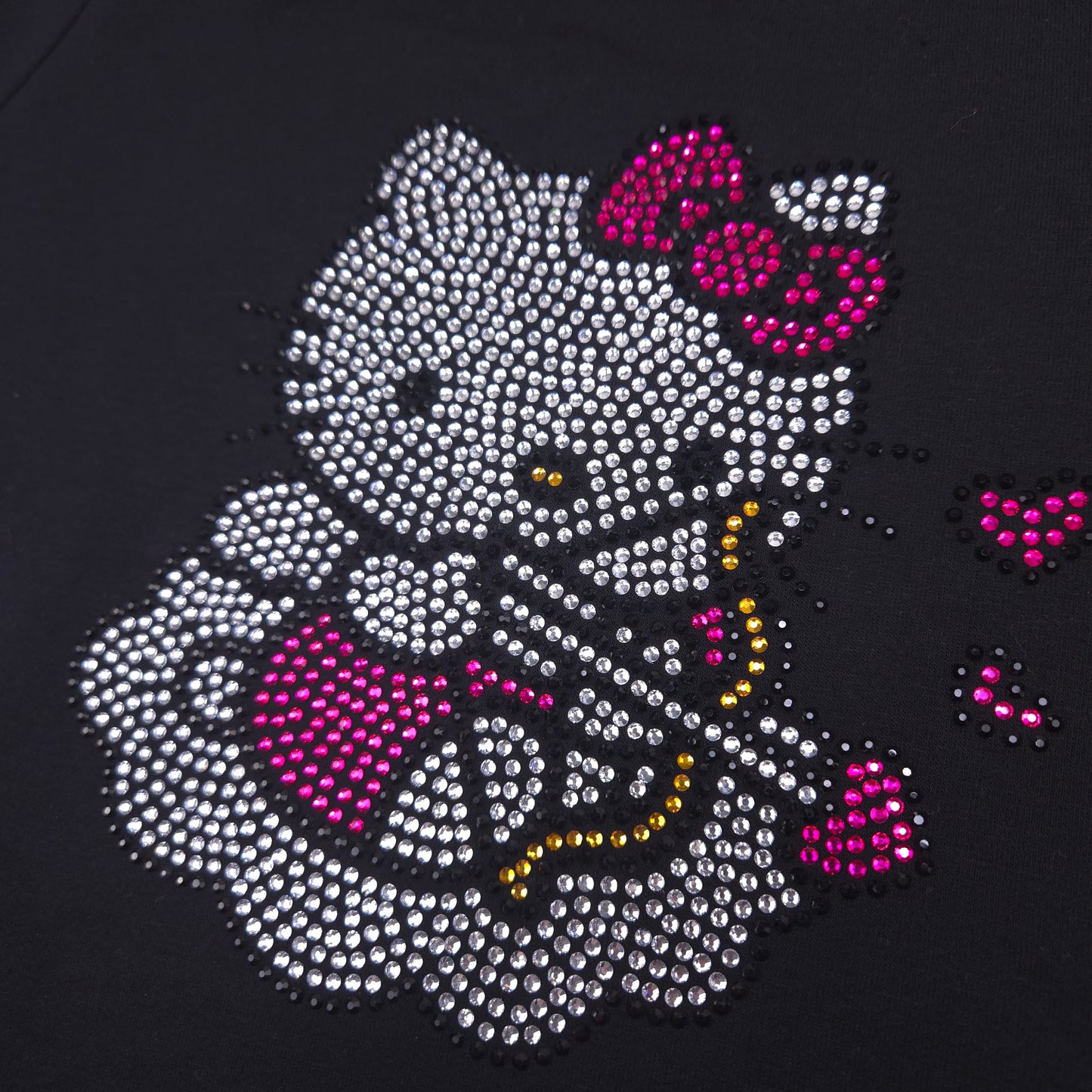 Hello Kitty Bow Rhinestone Hoodie