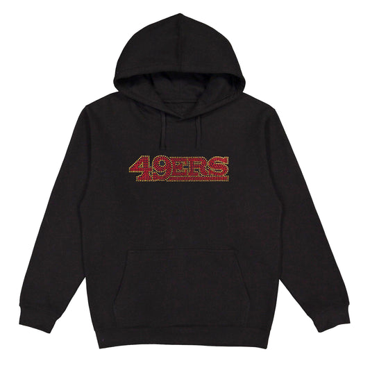 San Francisco 49ers Rhinestone Hoodie