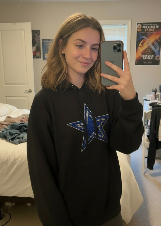 Dallas Cowboys Rhinestone Hoodie