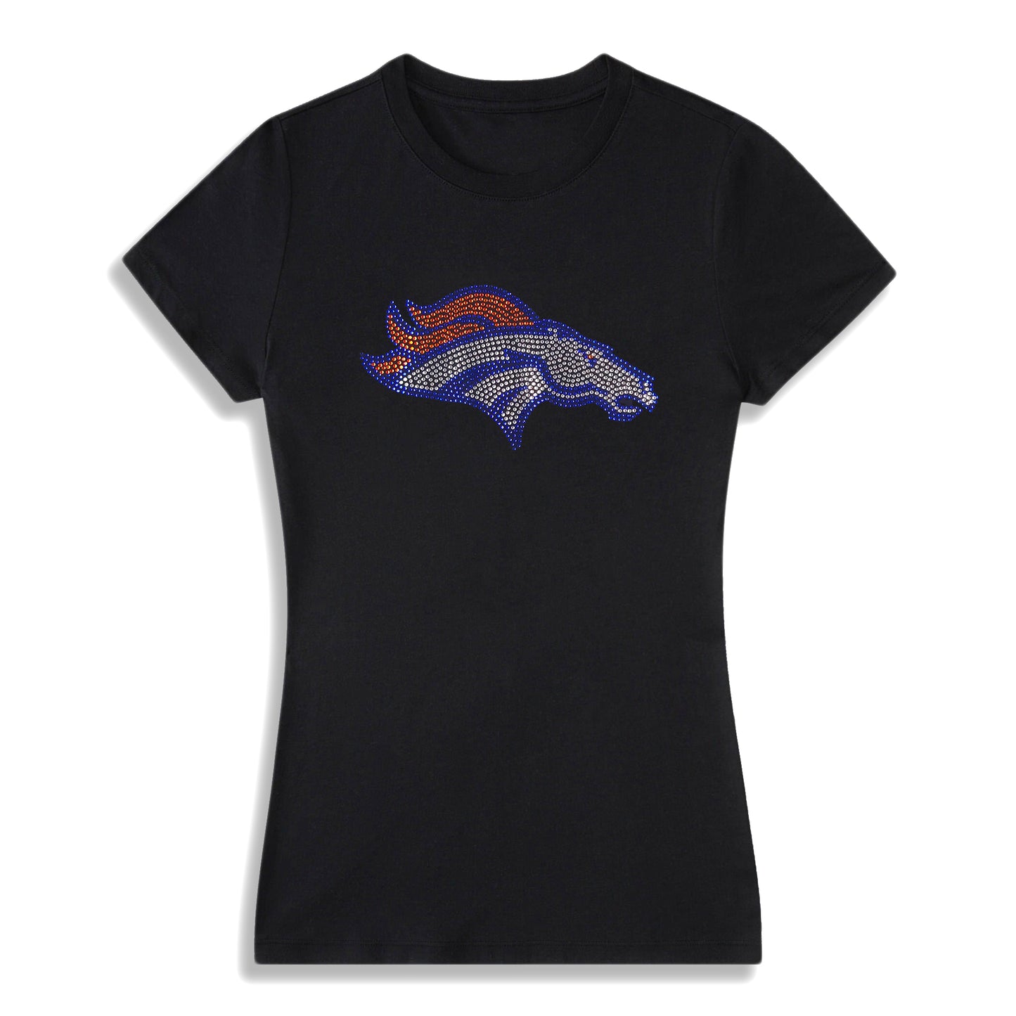 Denver Broncos Rhinestone T-shirt