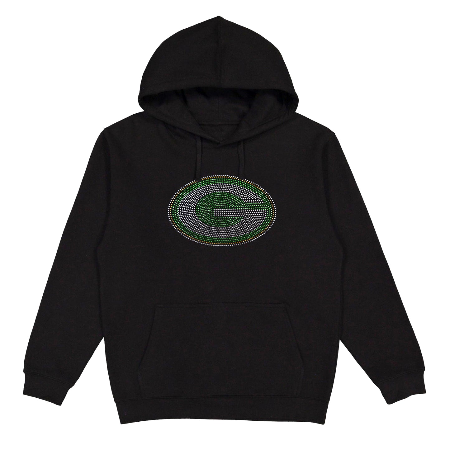 Green Bay Packers Rhinestone Hoodie
