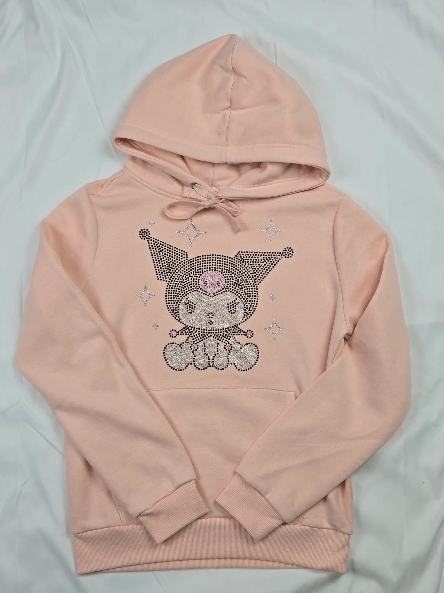 Kuromi Rhinestone Hoodie