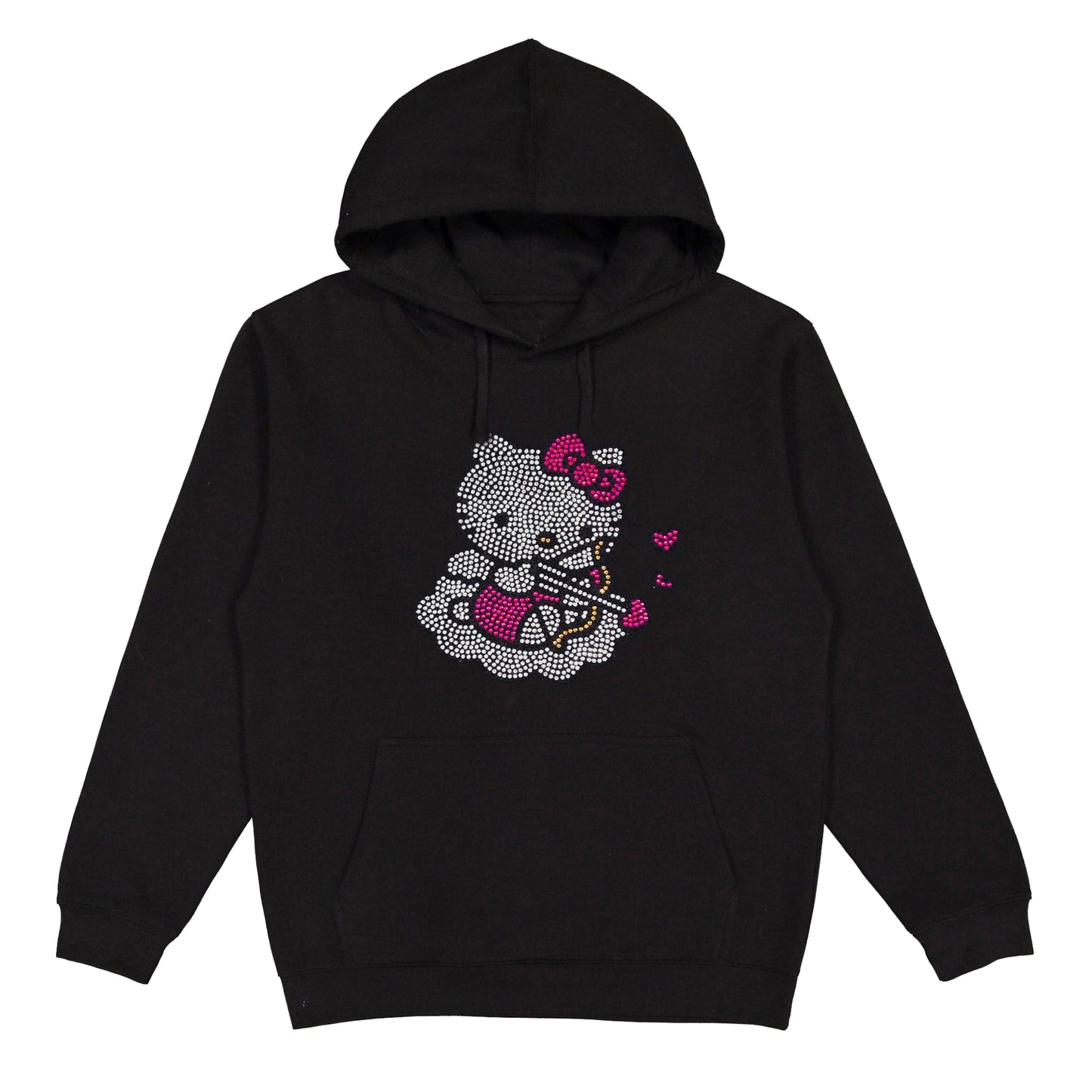 Hello Kitty Bow Rhinestone Hoodie
