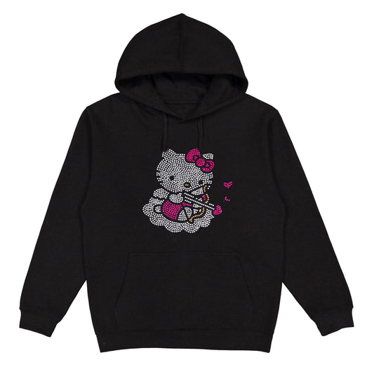 Hello Kitty Bow Rhinestone Hoodie