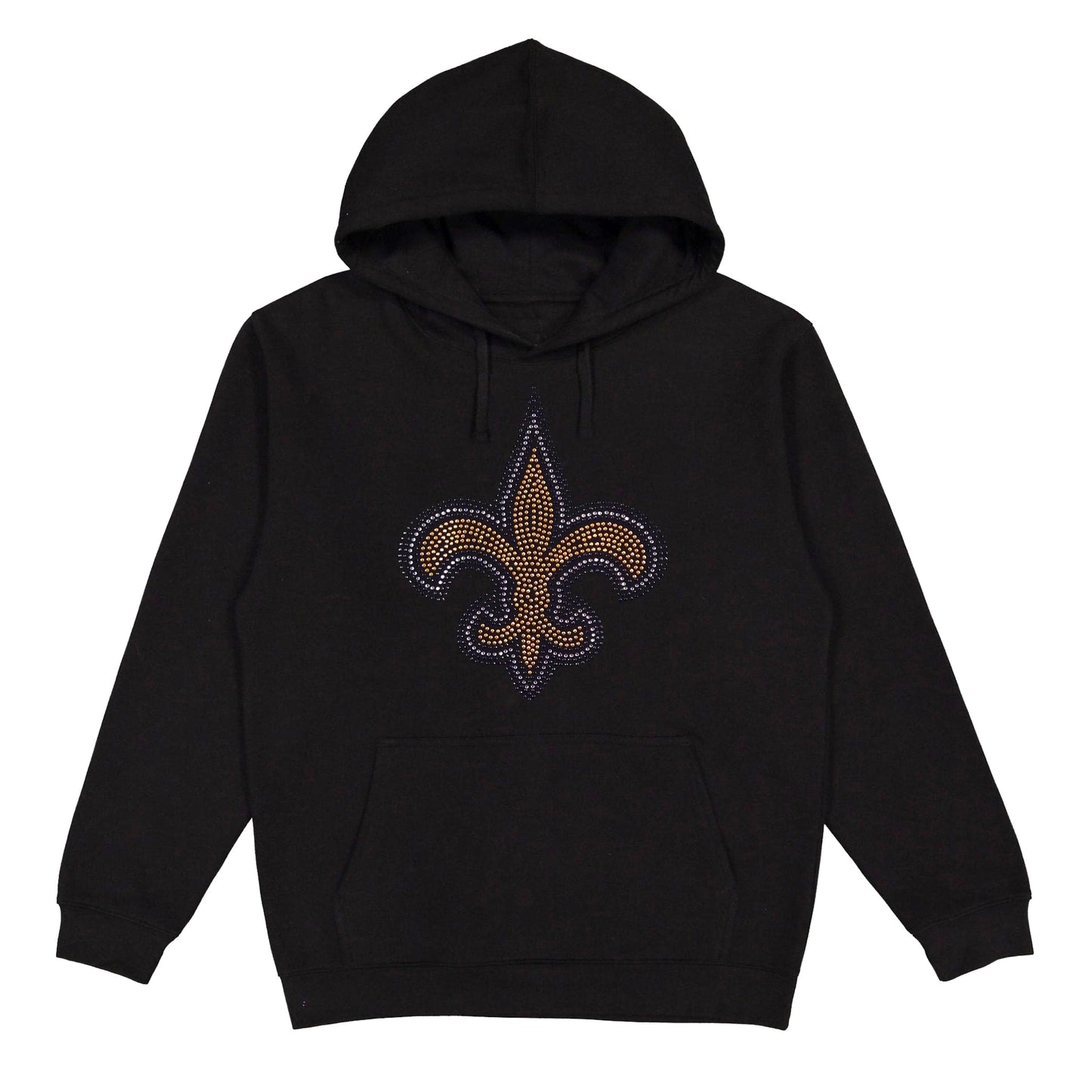 New Orleans Saints Rhinestone Hoodie
