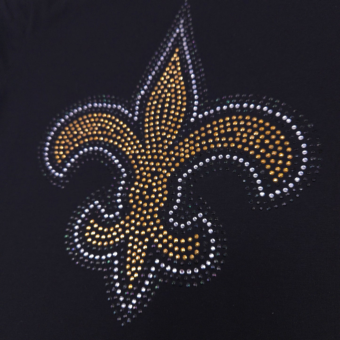 New Orleans Saints Rhinestone Hoodie