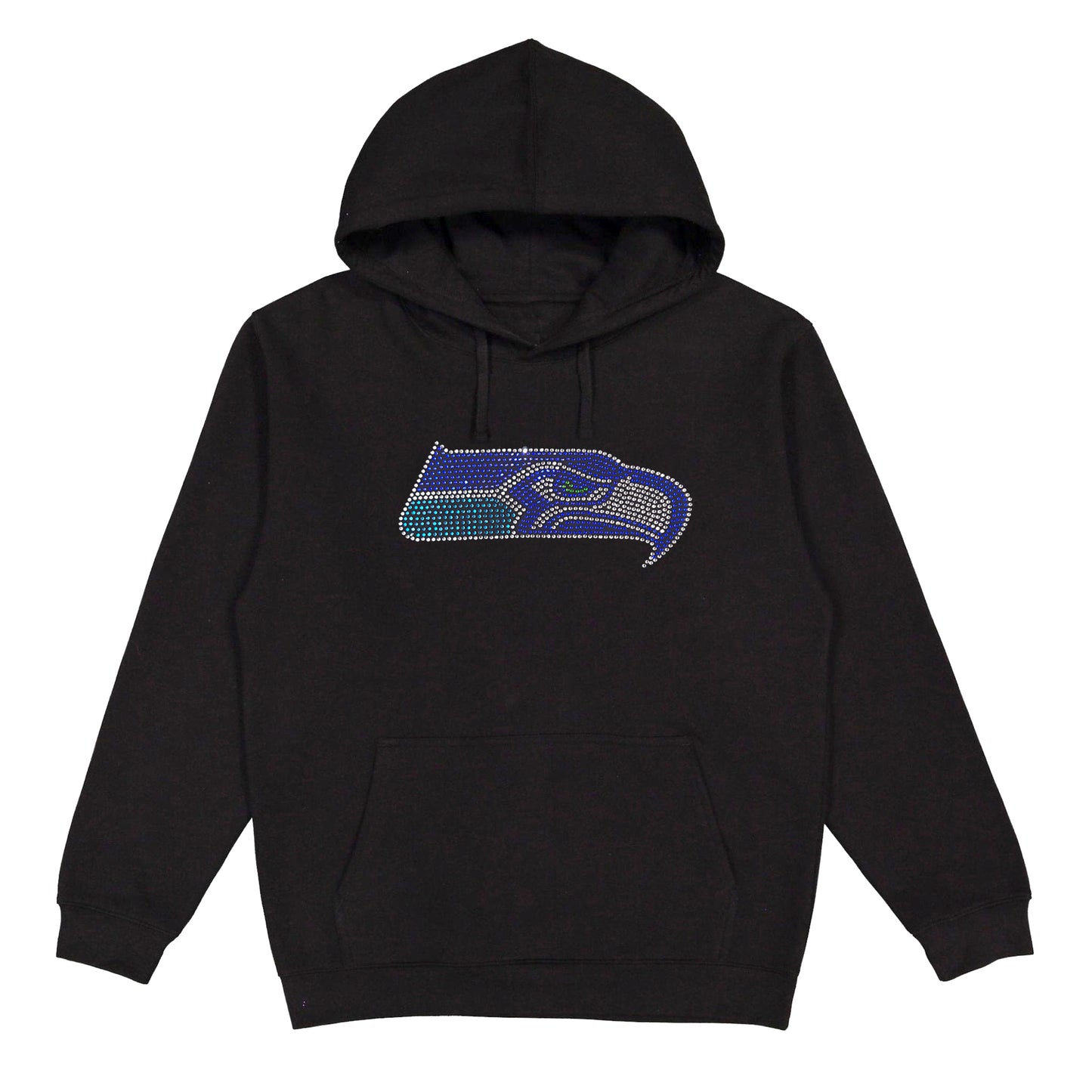 Seattle Seahawks Rhinestone Hoodie