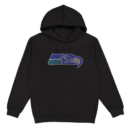 Seattle Seahawks Rhinestone Hoodie