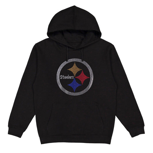 Pittsburgh Steelers Rhinestone Hoodie